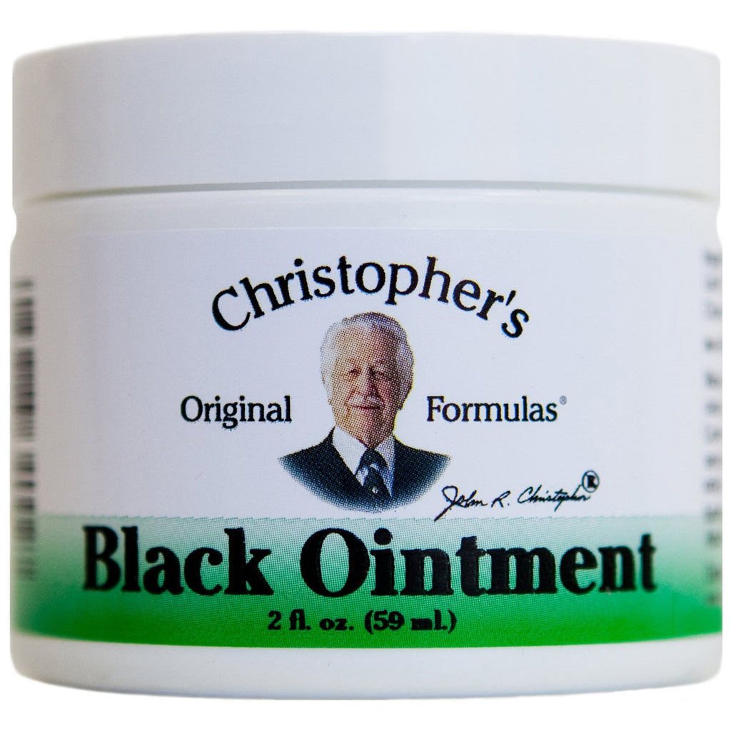 Black Drawing Ointment - 2 oz. - Christopher's Herb Shop