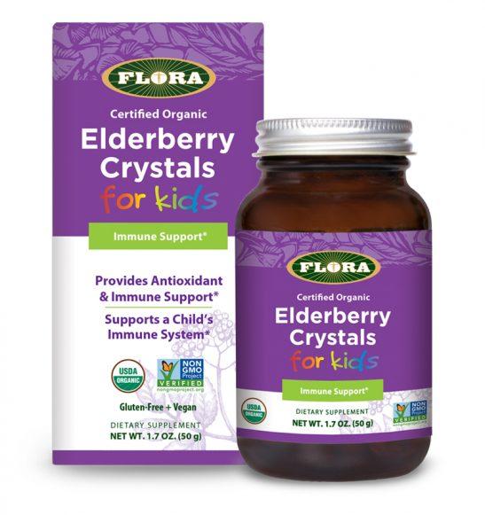 Flora® Elderberry Crystals for Kids 1.7 oz - Christopher's Herb Shop