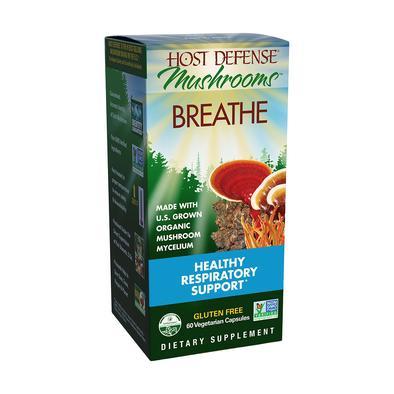 Host Defense® Breathe - 60 Vegetable Capsules - Christopher's Herb Shop