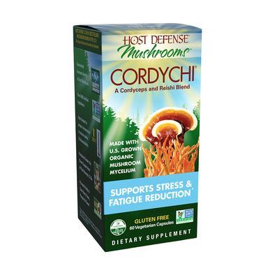 Host Defense® CordyChi®- 60 Vegetarian Capsules - Christopher's Herb Shop