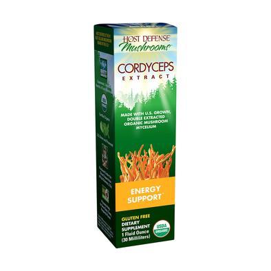 Host Defense®Cordyceps Extract - 1 oz - Christopher's Herb Shop