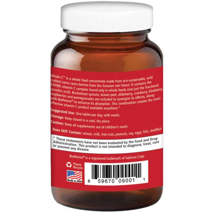 Whole-C™ 30 Tablets - Christopher's Herb Shop