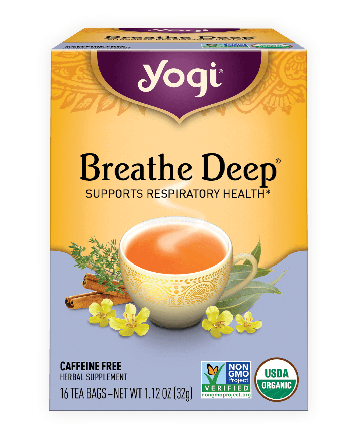 Yogi® Breathe Deep® Tea - Christopher's Herb Shop