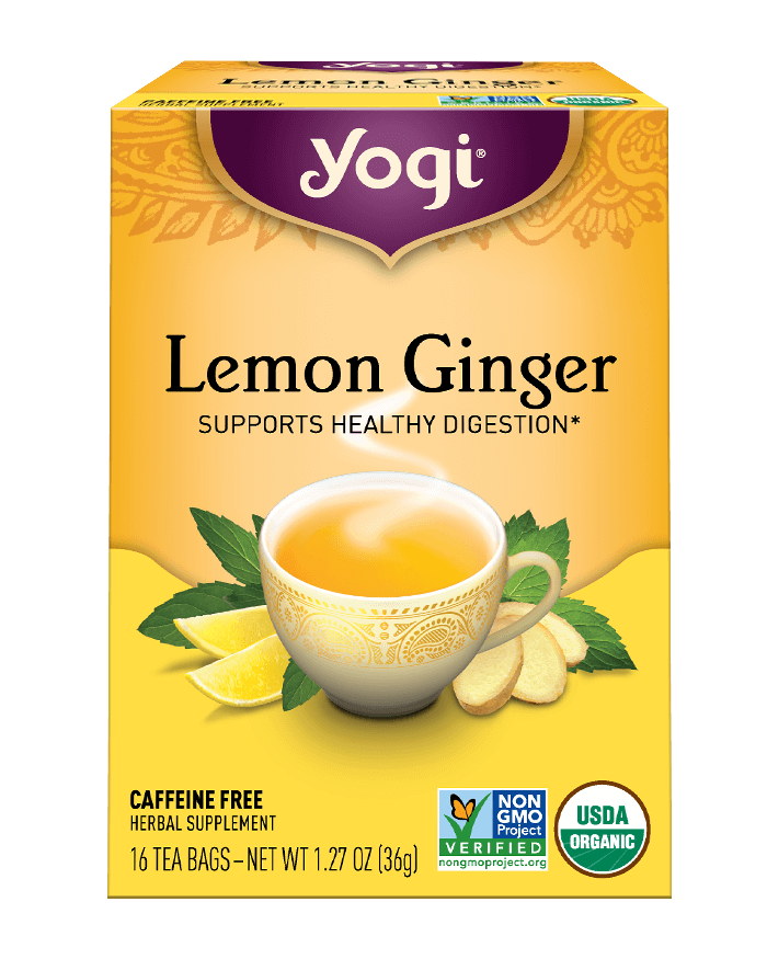 Yogi® Lemon Ginger Tea - Christopher's Herb Shop