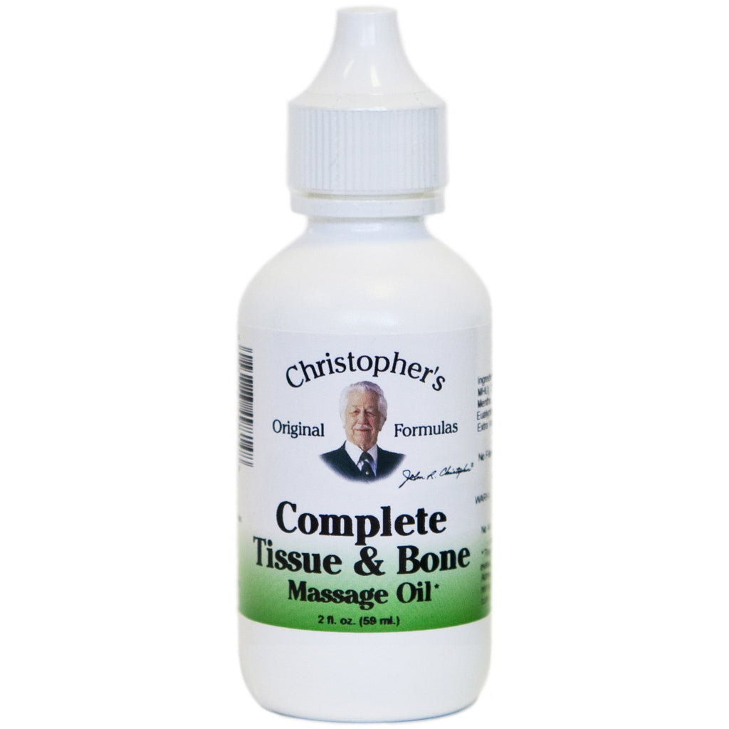 Complete Tissue & Bone - 2 oz. Massage Oil - Christopher's Herb Shop
