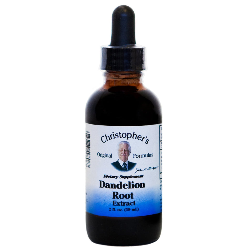 Dandelion Root - Glycerine Extract 2 oz. - Christopher's Herb Shop