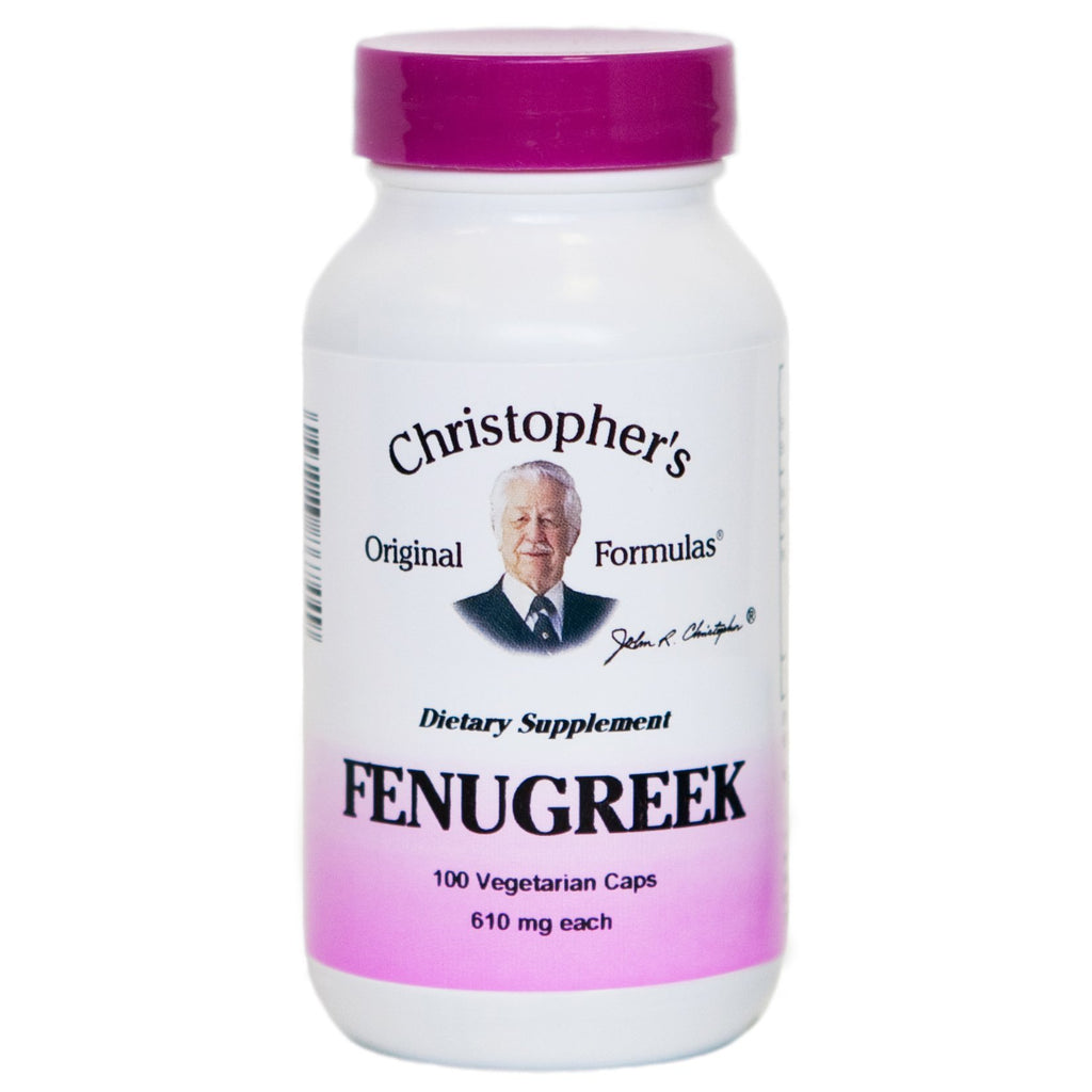 Fenugreek - 100 Capsules - Christopher's Herb Shop