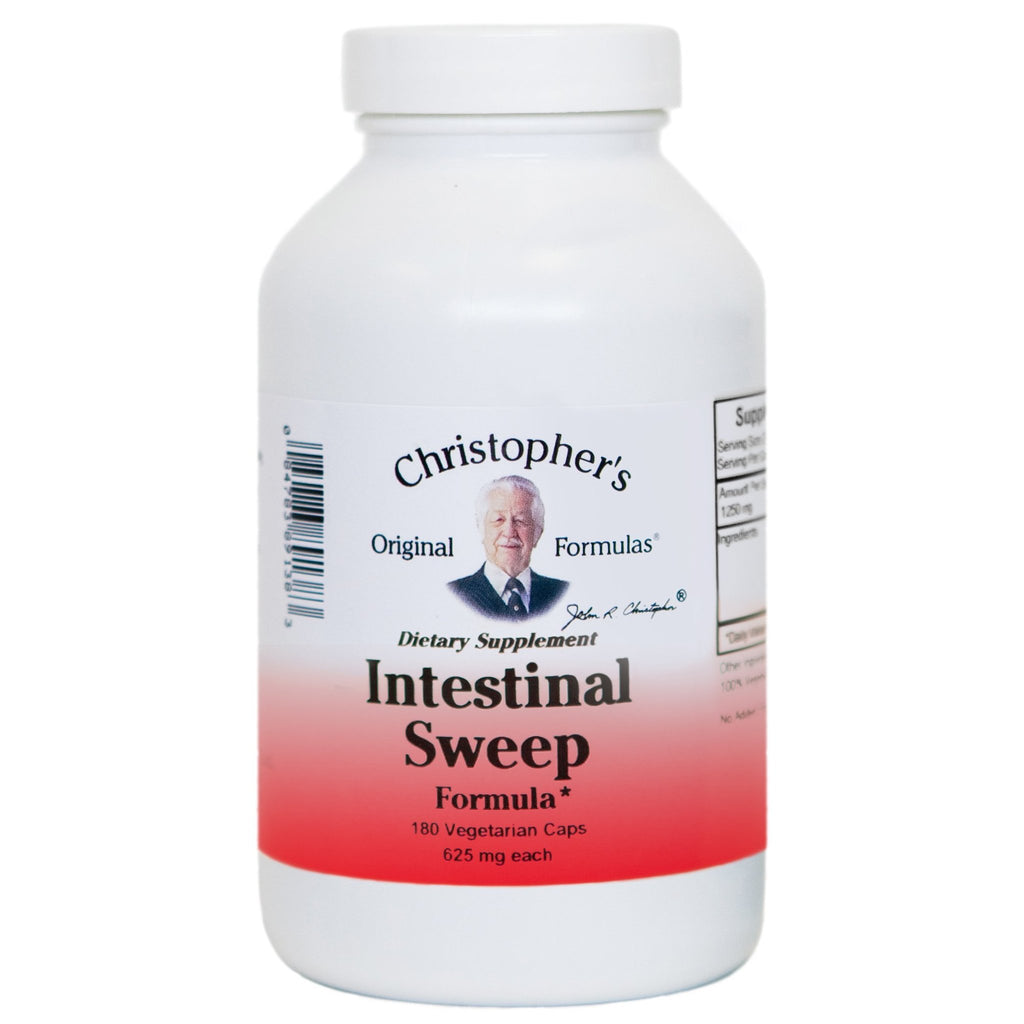 Intestinal Sweep - 180 Capsules - Christopher's Herb Shop