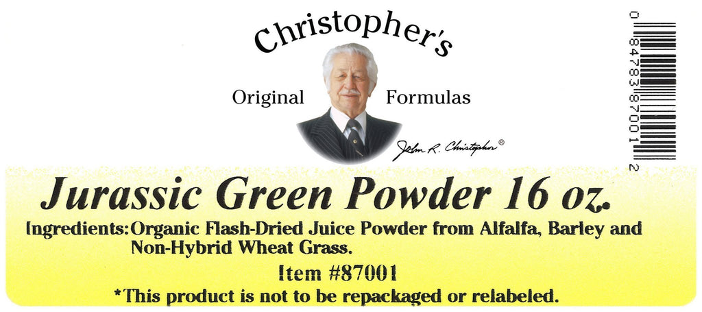 Jurassic Green - Bulk 1 lb. Powder - Christopher's Herb Shop