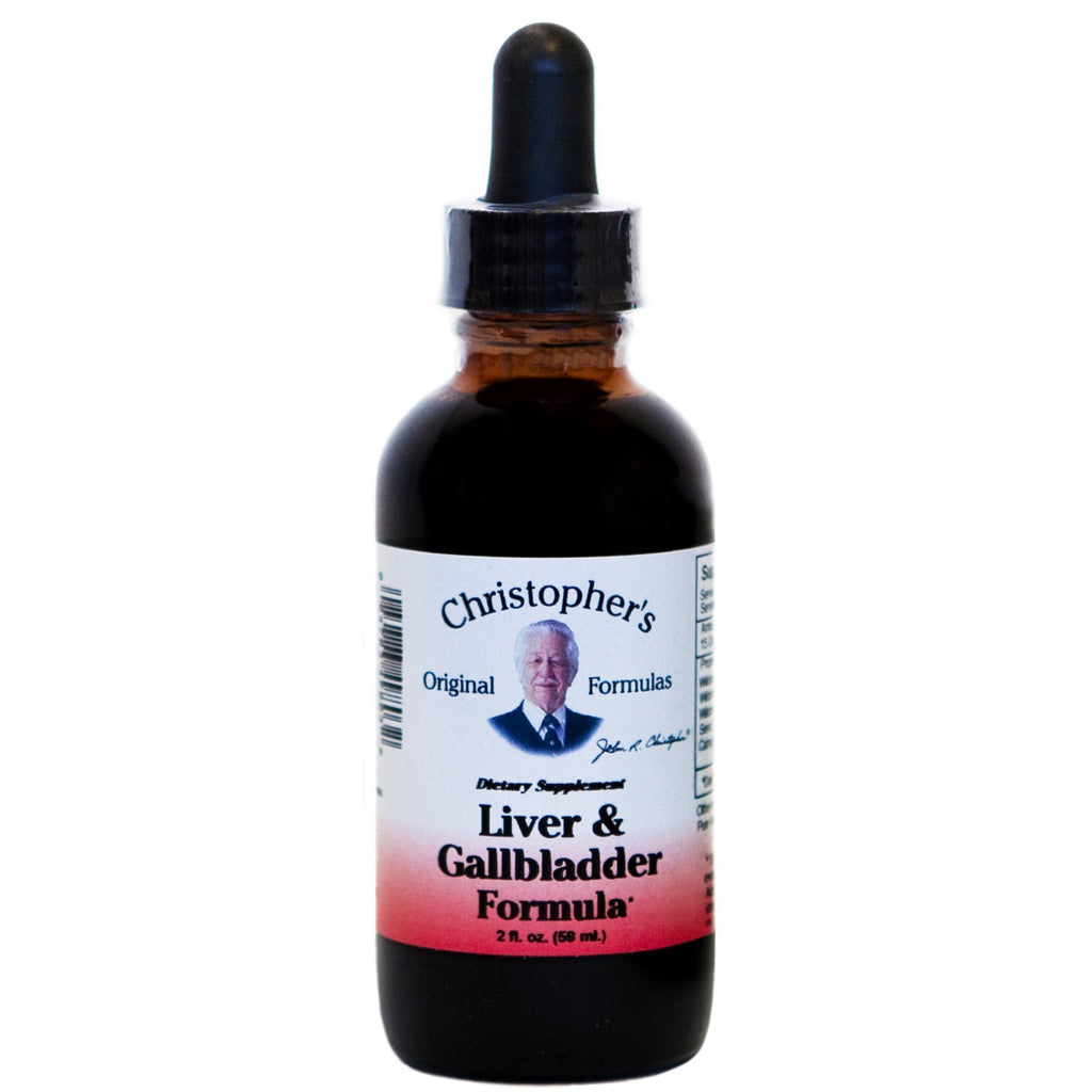 Liver & Gallbladder - 2 oz. Glycerine Extract - Christopher's Herb Shop