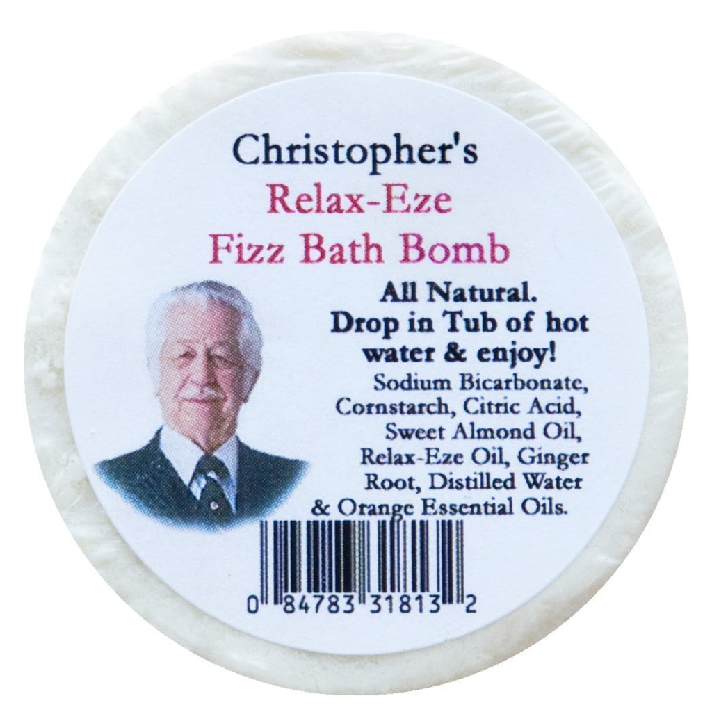 Relax-Eze Fizzy Bath Bomb - Christopher's Herb Shop