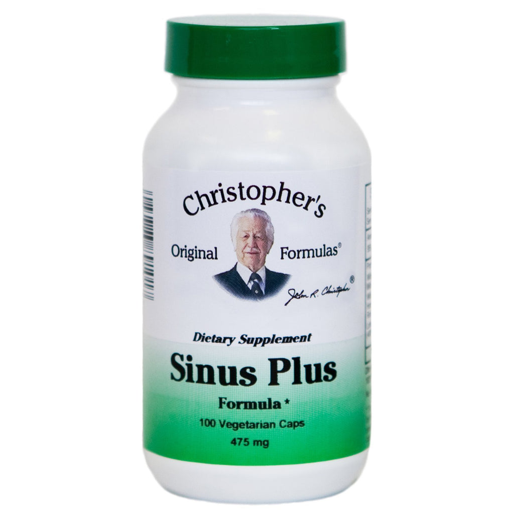 Sinus Plus - 100 Capsules - Christopher's Herb Shop