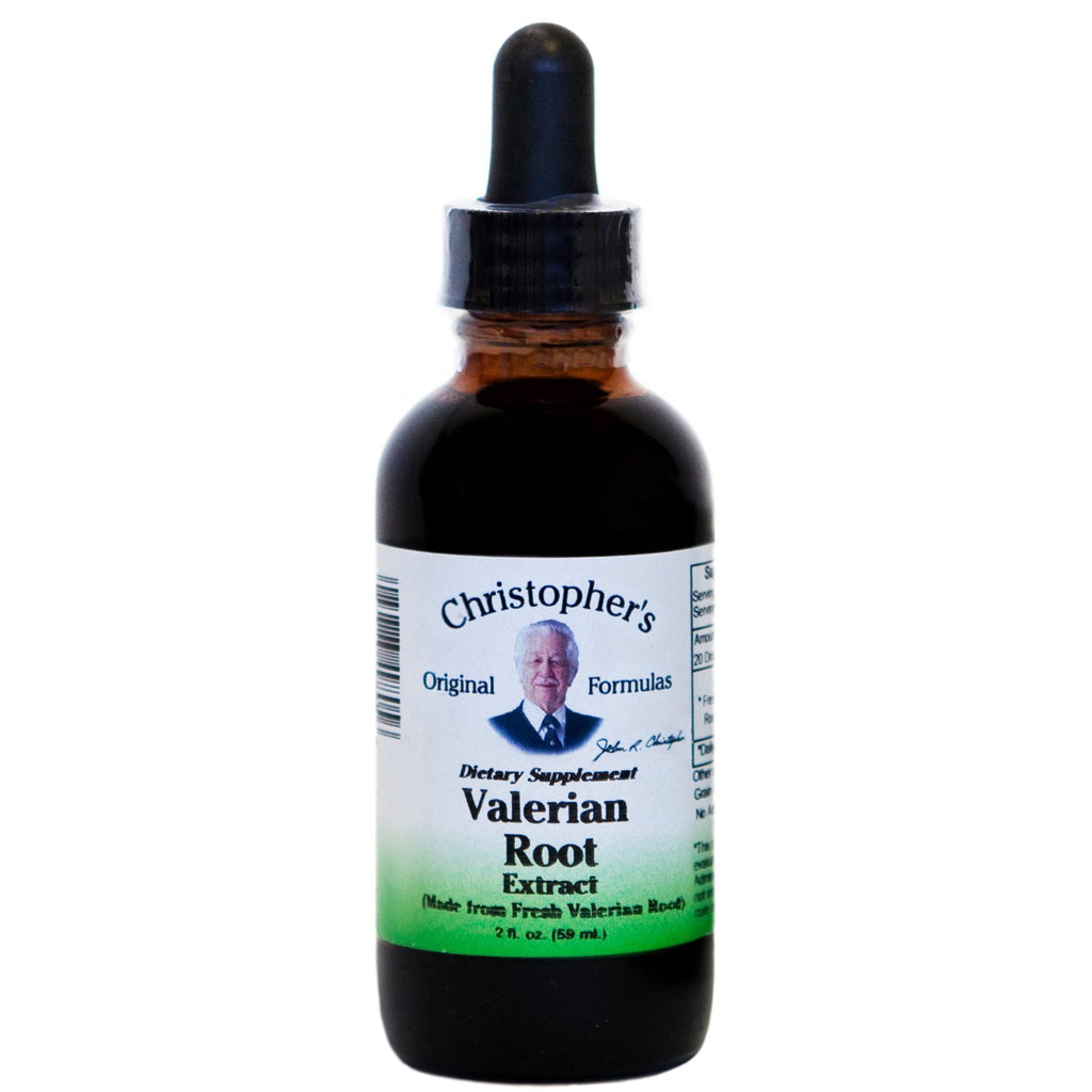 Valerian Root - 2 oz. Glycerine Extract - Christopher's Herb Shop
