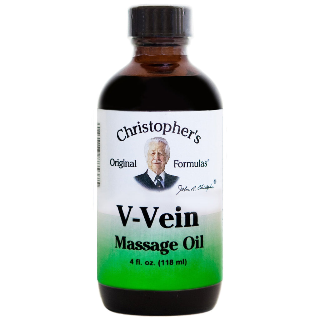 V-Vein - 4 oz. Massage Oil - Christopher's Herb Shop