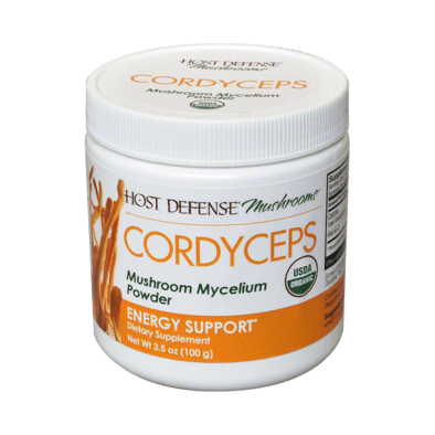 Host Defense® Cordyceps 3.5 oz Powder - Christopher's Herb Shop